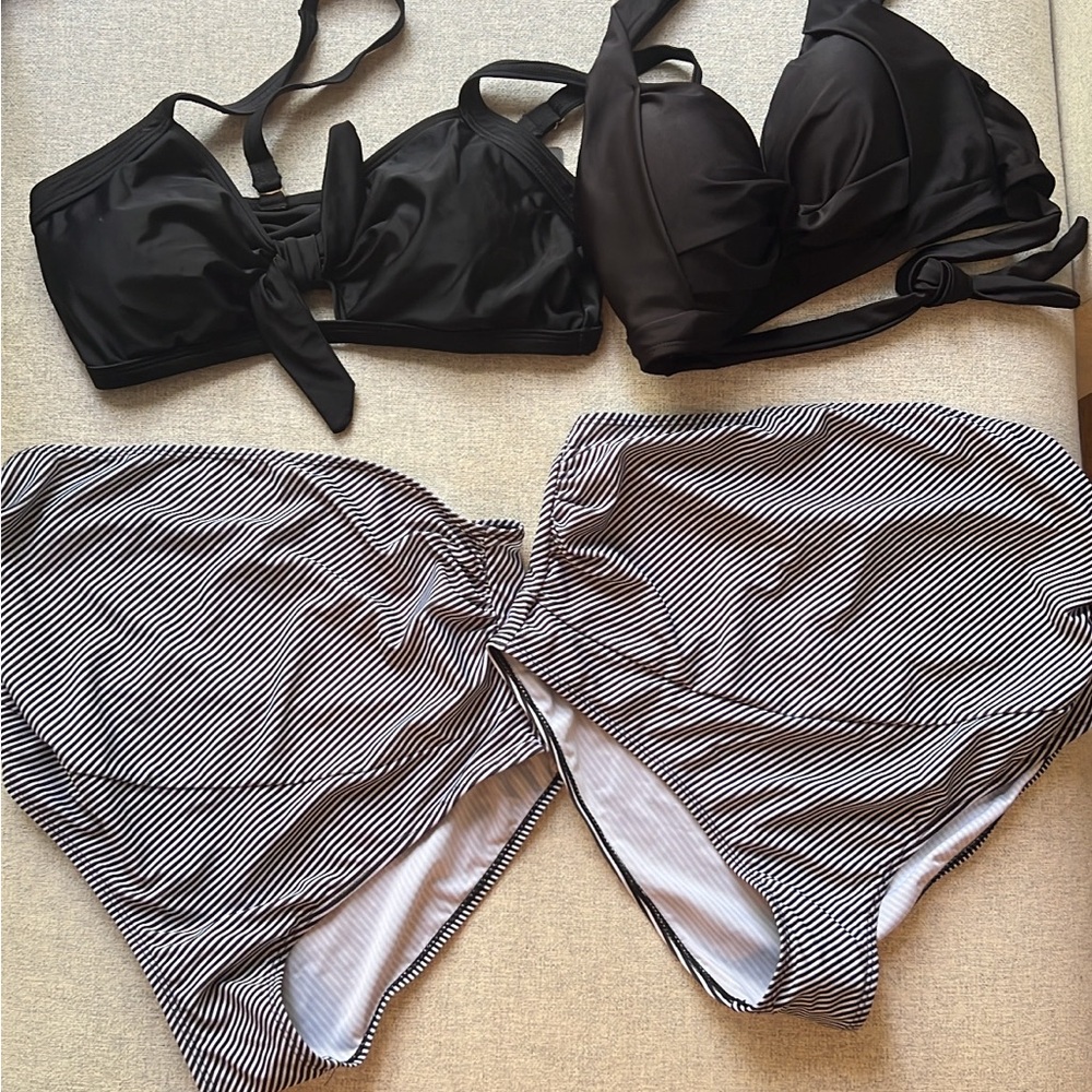 Maternity  bikini two sets! Never worn tags still on. Medium and large